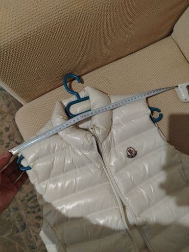 Рубашки и блузы: Жилет, Moncler, M, цвет - Белый — 2