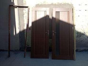 mdf panel: İşlənmiş Otaq qapısı 80x200 sm Çərçivə ilə, Ünvandan götürmə — 1