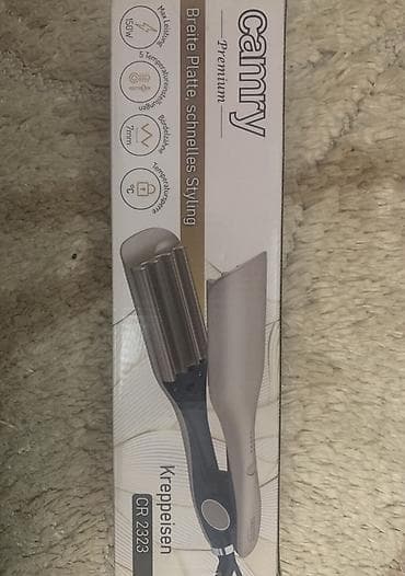 sac masasi: Camry Premium CR 2323 saç krep maşası -İşlenmeyib -Təbələyəm deyə — 2