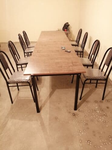 tap az masa ve oturacaqlar: 110 manat başlayir. 4nəfərlik stol stul desti. Stol stul desti — 10