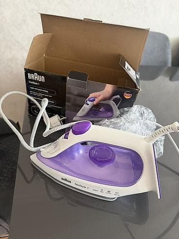 iron: Braun buxarlı ütü YENİ — 2