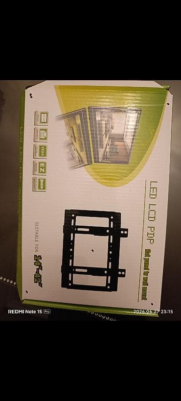 mini televizor: LED/LCD TV üçün divar asqısı – Flat Panel Wall Mount - Ekran ölçüsü — 1