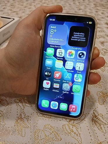 500 iphone: IPhone 12, Ağ, Face ID — 1