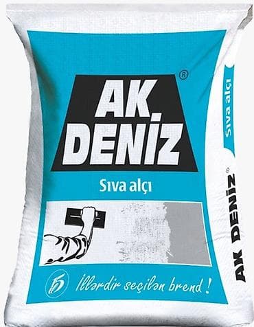 ağdağ suvağı: AK DENİZ Sıva Alçı - İç divar və tavanların hamarlaşdırılması üçün — 1