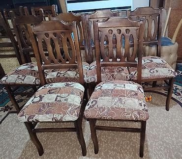 kuxnaya mebel: SAMİRƏ 🦋 6 eded oturcaq satilir. *Qiymeti 150 Azn.* Unvan mehdiabad — 1