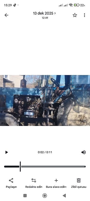 traktor qiymətləri: Hər gün işlək traktordu karobkada atma yoxdu mator yağ yemir kabinkada — 1