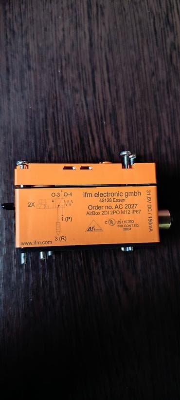 Məhsul: ifm electronic AS‑Interface AirBox, model AC2027 Təsvir: - — 3