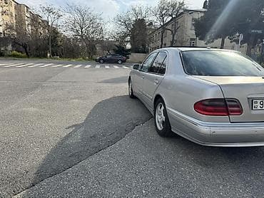 atrabotnu yağ: Mercedes-Benz E‑Class W210 Avantgarde, gümüşü rəng. Avadanlıq və — 9