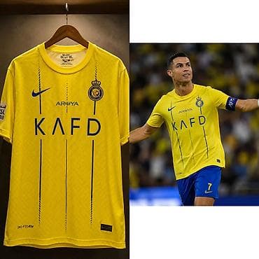 Futbolkalar: Futbolka, Nike, Standart, rəng - Sarı — 1