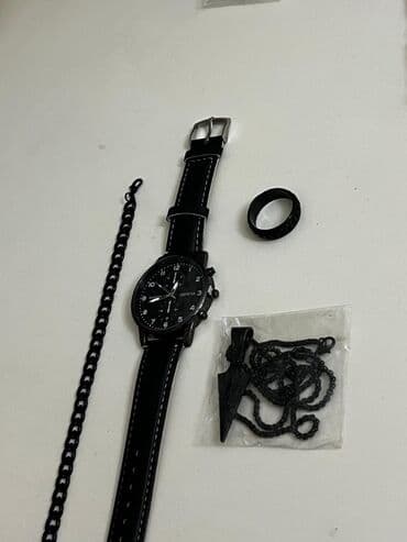 Qadın geyimləri: Yeni, Klassik Saat dəsti, rəng - Qara — 2