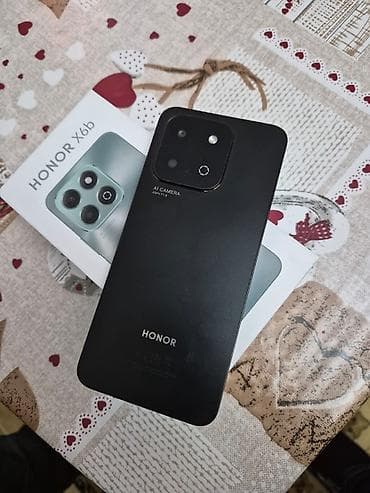 tv box android: Honor X6b, rəng - Qara — 2