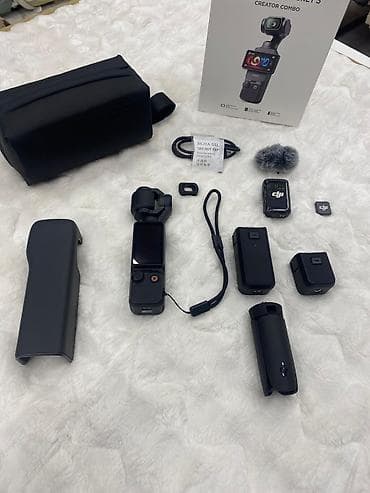 ronin 3 mini: DJI Osmo Pocket 3 – Creator Combo Kompakt 3-oxlu stabilizasiyalı — 3