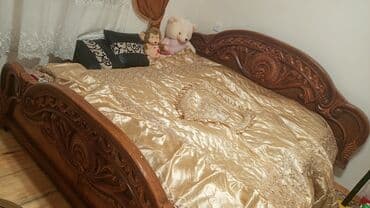 продам кровать двуспальную бу: Yeni, İkinəfərlik çarpayı — 1