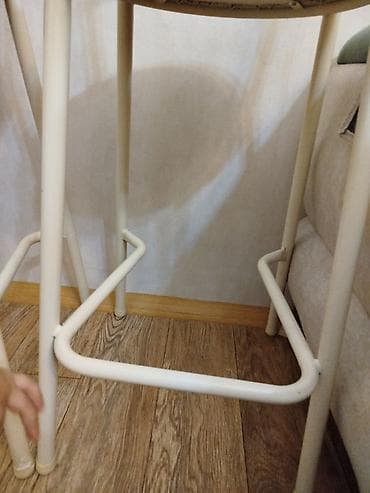 gemi boyası: Məhsul: 2 ədəd bar taburesi/stul - Rəng: krem (bej tonları) - Karkas — 4