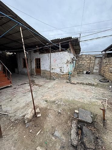 tecili satilan ucuz heyet evleri: 3 otaqlı, 20 kv. m, Kredit yoxdur, Təmirsiz — 2