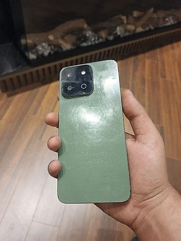 planset honor: Honor X7c, 256 GB, rəng - Yaşıl, Barmaq izi — 2
