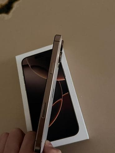 ucuz macbook air: IPhone 16 Pro Max, 256 GB, Natural Titanium, Simsiz şarj — 4