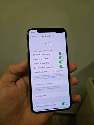 sazz internet satisi: IPhone X, 256 GB, Face ID — 4