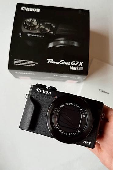 go pro camera: Canon PowerShot G7 X seriyası – Mark II və Mark III kompakt — 1