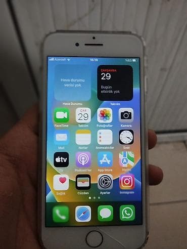 IPhone 8, 64 GB, Ağ, Barmaq izi