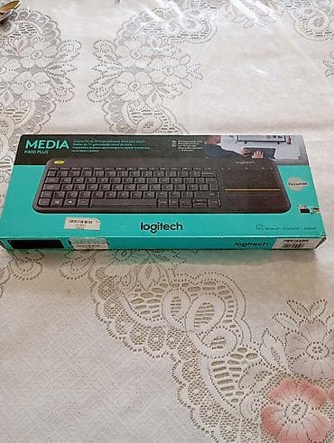 soyuducu evden satiw: Logitech K400 Plus – media klaviatura və touchpad bir yerdə 2-1 dəfə — 4