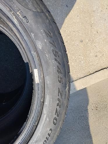 disk niva: İşlənmiş Şin Pirelli 305 / 40 / R 20 — 9