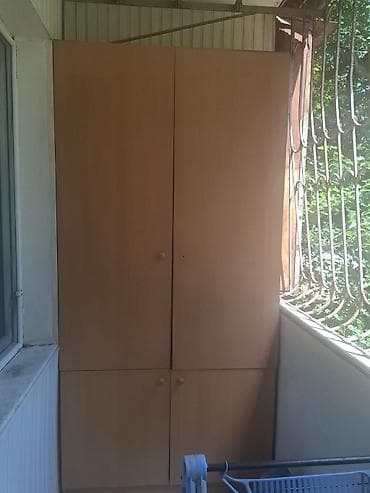 balkon ucun skaflar: Şkaf normal veziyyetde 1.10 2.25 sm Qiymet 30 azn . Unvan 8mk .baki — 3