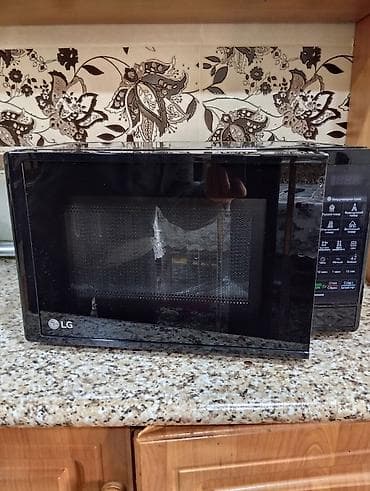 Soyuducular: Mikrodalğalı soba LG, Ayrıca dayanan, Mikrodalğalar ilə, rəng - Qara — 1