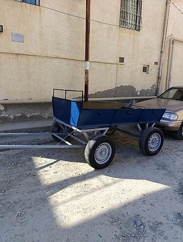 3 teker motor: Dört təkərli qoşqu araba - Metal karkas və gücləndirilmiş şassi - — 1