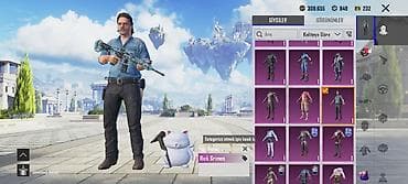 PUBG Mobile hesabı – yüksək səviyyəli kolleksiya və nadir görünüşlər — 1