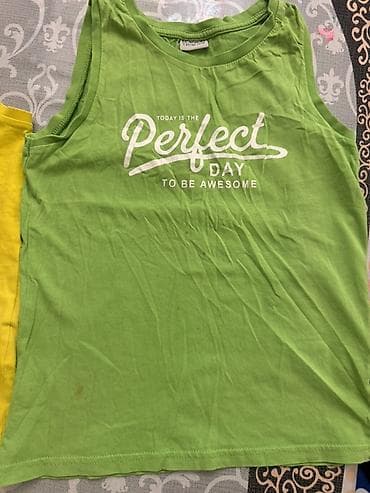 Alt paltar, corablar: LC Waikiki uşaq mayka dəsti – 2 ədəd - Brend: LC Waikiki - Ölçü: 7-8 — 5