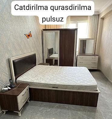 Ra.SAMİRƏ 🦋 Ideal veziyyetde bazali yataq desti satilir catdirilma