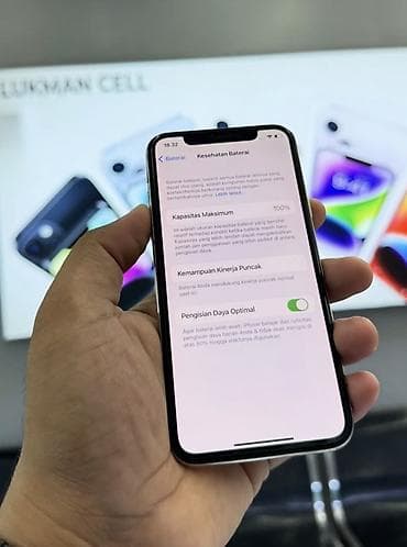 telef: IPhone X, 256 GB, Ağ, Face ID — 4