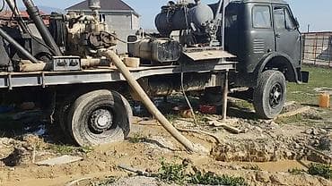 ot bicen traktor satisi: MAZ-5334 markalı artezian quyu qazan aqreqat 1BA-15V. Yaxşı — 5