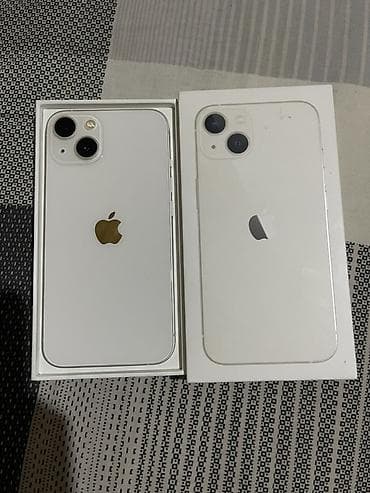 IPhone 13, 128 GB, Ağ, Simsiz şarj, Face ID