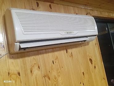 Arçelik divar tipli split kondisioner 45 kvandart 2 ədəd var -