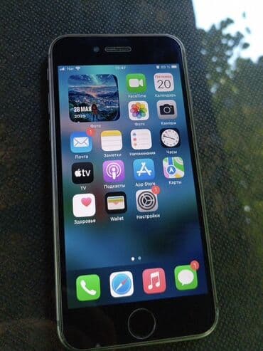 notbuk islenmis: IPhone 8, 64 GB, Qara, Barmaq izi — 1