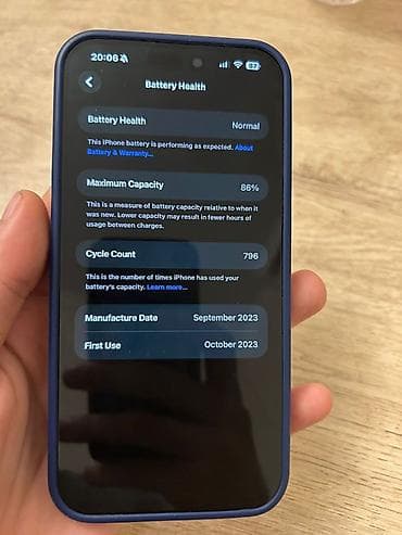 Mini: IPhone 15 Pro Max, 256 GB, Desert Titanium, Face ID — 10