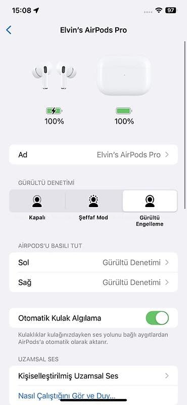 bluetooth qulaqciqlar: Simsiz (Bluetooth) Qulaqcıqlar, Apple, rəng - Ağ — 3