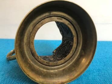 ваза стеклянная прозрачная высокая без узора: Бокал, 1970 год, Россия — 5