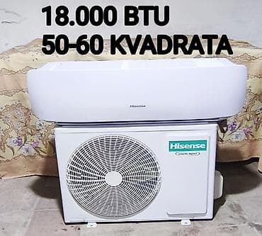 general max kondisioner: Kondisioner Hisense, İşlənmiş, 50-60 kv. m, Split sistem, Kredit yoxdur, Ödənişli quraşdırma — 1
