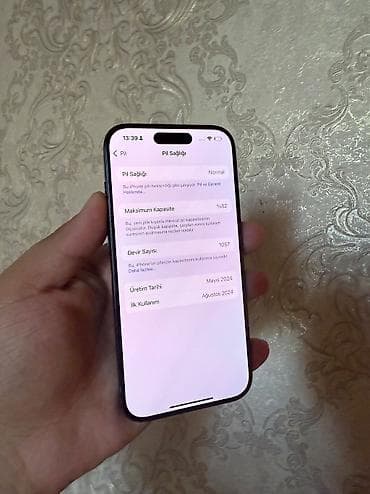 hp 15: IPhone 15 Pro, 128 GB — 9