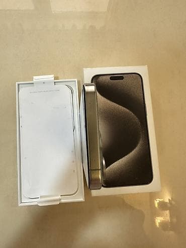 iphone se ekran: IPhone 15 Pro, Gümüşü — 1