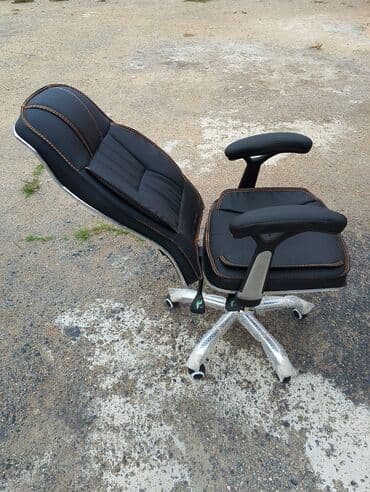 firlanan kreslo: Yeni, Təkərli, Qolları tənzimlənmir, Parça — 7