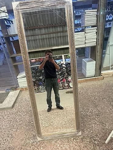dekor xalcalar instagram: Güzgü Döşəmə üstü, Düzbucaqlı, Dekorativ, Çərçivə ilə — 4
