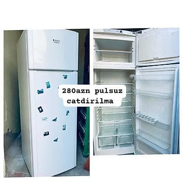 pitiminutka temiri: Hotpoint Ariston iki kameralı soyuducu - Üst hissədə dondurucu — 1