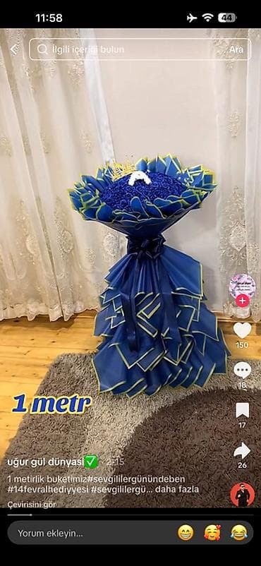 Digər bitkilər: 8 Marta özəl gül buketləri - Kampaniya: 51 gül – 30 AZN | 101 gül – — 4