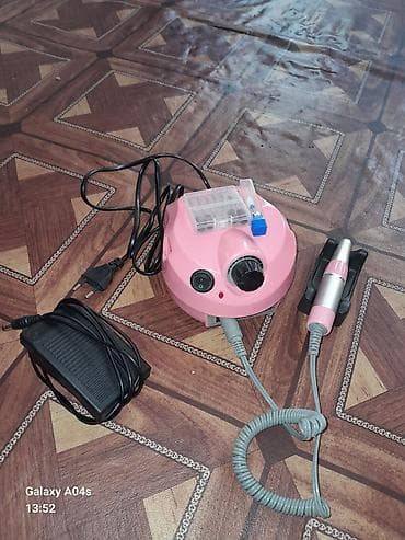 Biznes üçün avadanlıq: Elektrik dırnaq frezi seti – “Nail Drill” (çəhrayı) Baha alinib ancaq — 1