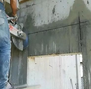 usta temir: Beton kəsimi və deşilməsi xidməti - Armatur-beton, monolit və panel — 9