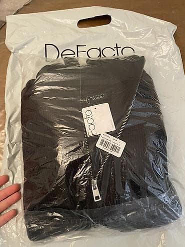 Üst geyimləri: Sviter, Defacto, L, rəng - Qara — 3